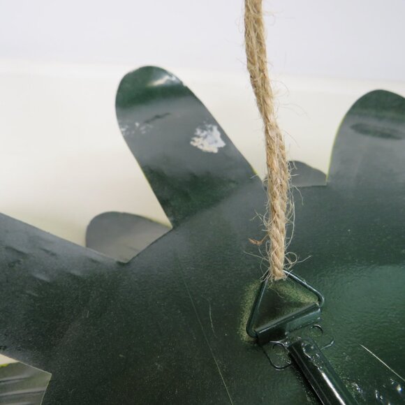 Yellow Flower Metal Yard Decor Stake all metal (no moving parts) - Picture 7 of 13